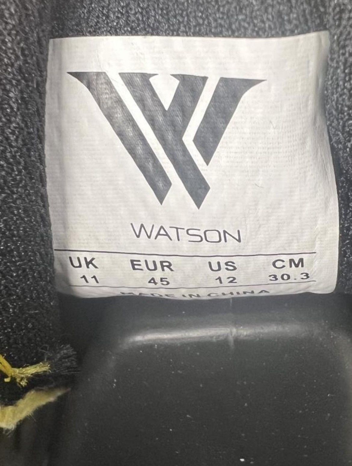 Other Watson Bones Sneakers Mens Size 12 Yellow Black Size US 12 / EU 45 - 6 Thumbnail
