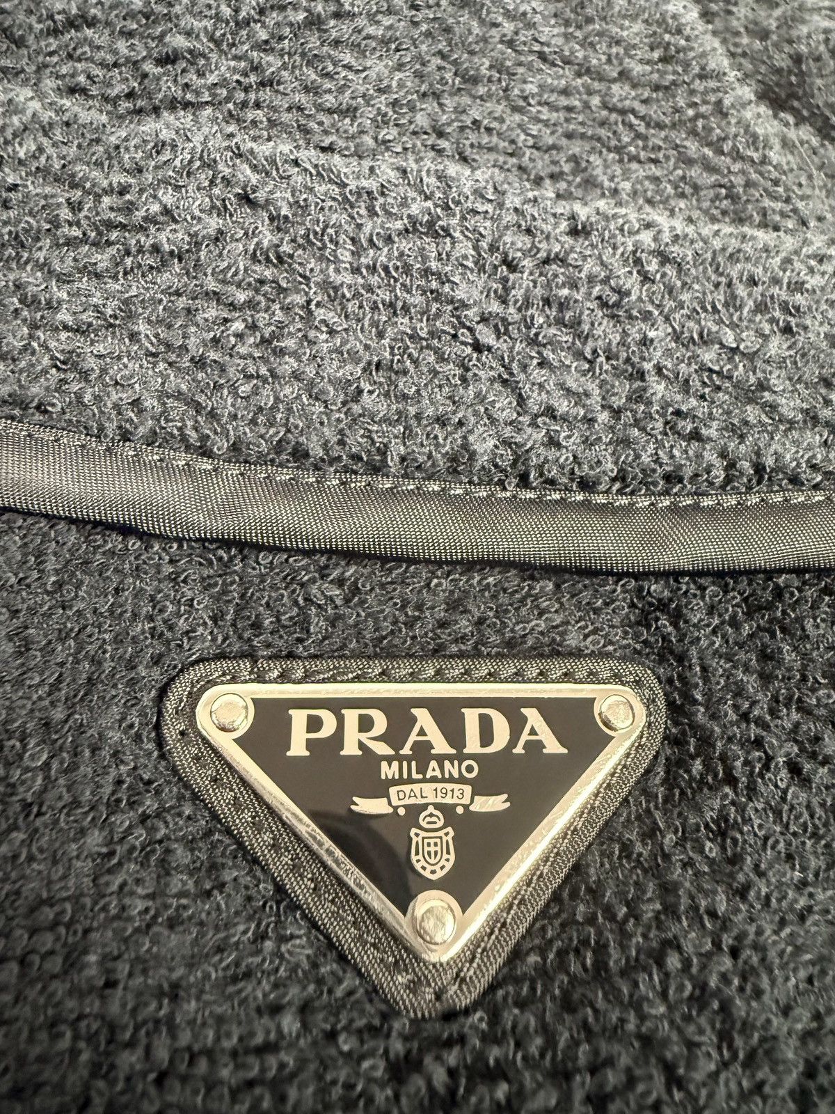 Prada SS2021 Terry Logo Shorts Size US 32 / EU 48 - 7 Thumbnail