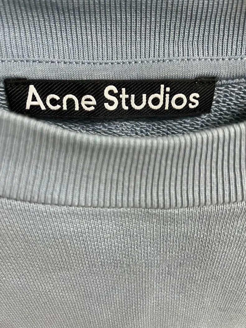 Acne Studios Acne Studios Blue Sweatshirt Size S / US 4 / IT 40 - 3 Thumbnail
