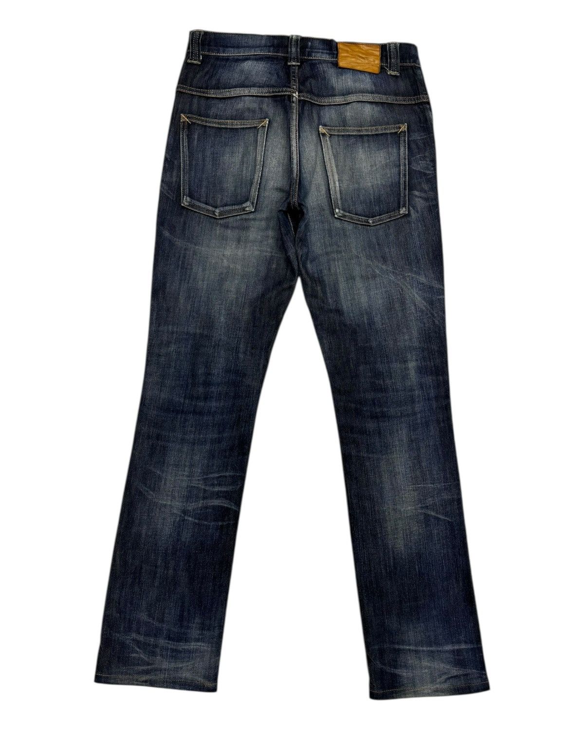 14th Addiction × Isamu Katayama Backlash × KMRii Audience Japan Denim Clawmark Distressed Denim jeans Size US 30 / EU 46 - 8 Thumbnail