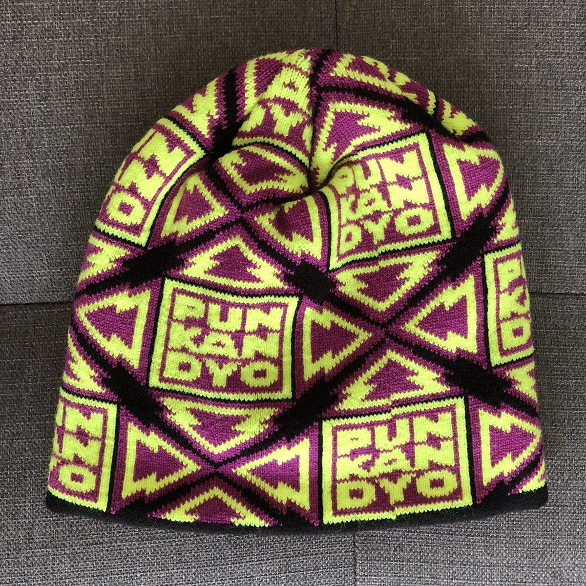 Punk and Yo Punk&Yo Striker Beanie Purple Size ONE SIZE - 2 Thumbnail