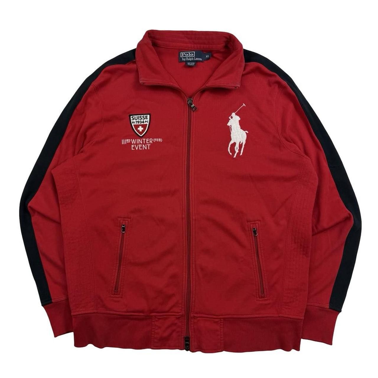 Polo Ralph Lauren Polo By Ralph Lauren Switzerland Track Jacket - Extra Large Size US XL / EU 56 / 4 - 1 Thumbnail