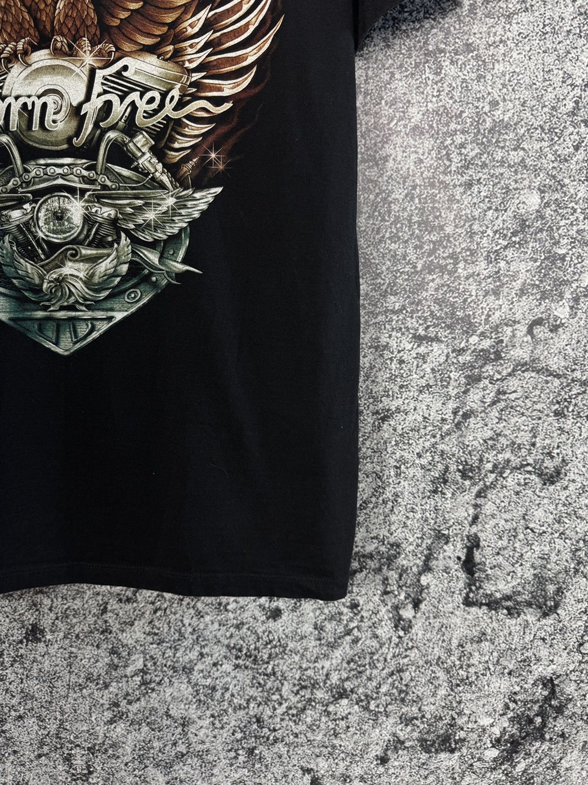 Vintage Men’s The Wild Spirit Vintage Motorcycle Eagle Logo Size XL Size US XL / EU 56 / 4 - 14 Thumbnail
