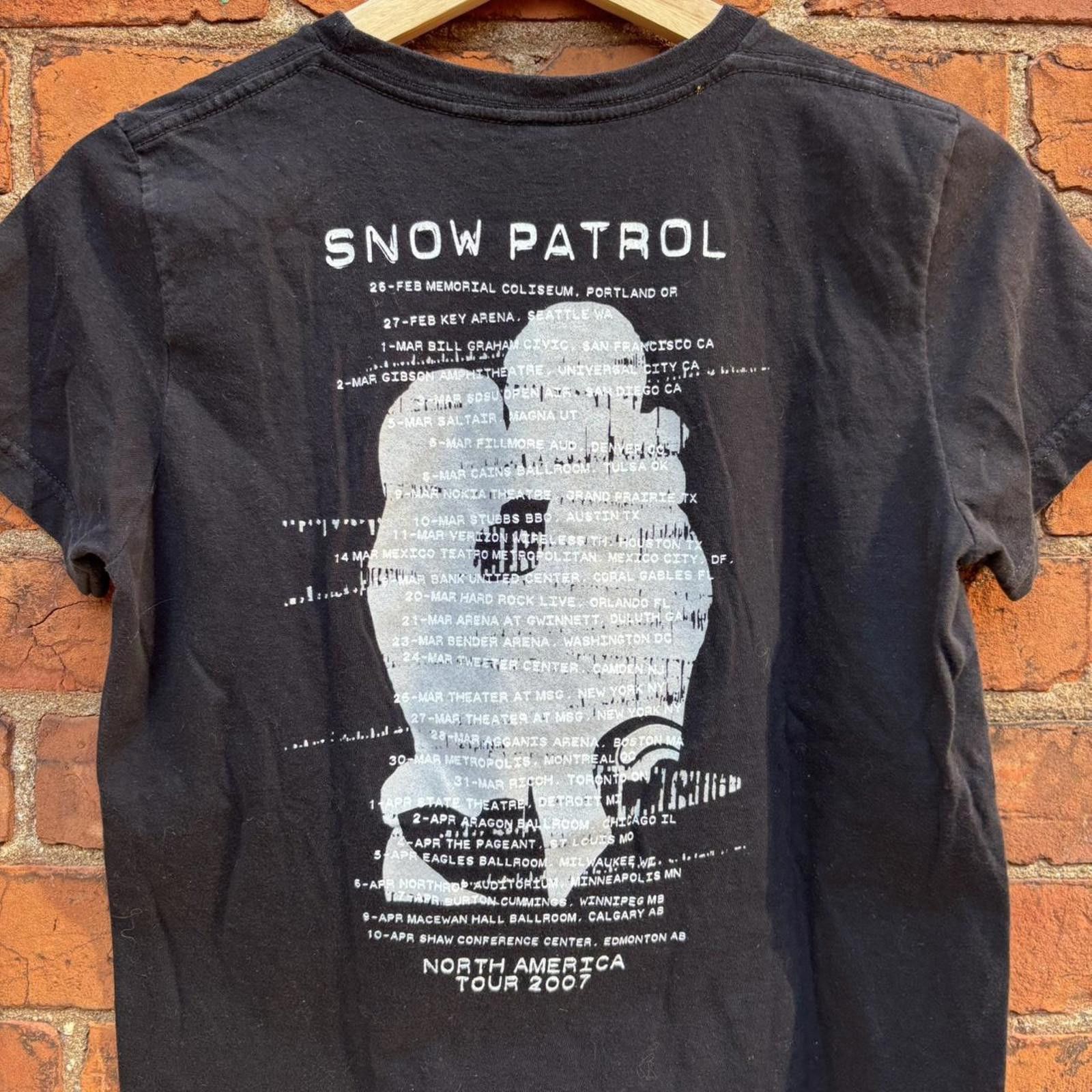 American Apparel Vintage Snow Patrol North American tour t shirt 2007 L Size L / US 10 / IT 46 - 5 Thumbnail