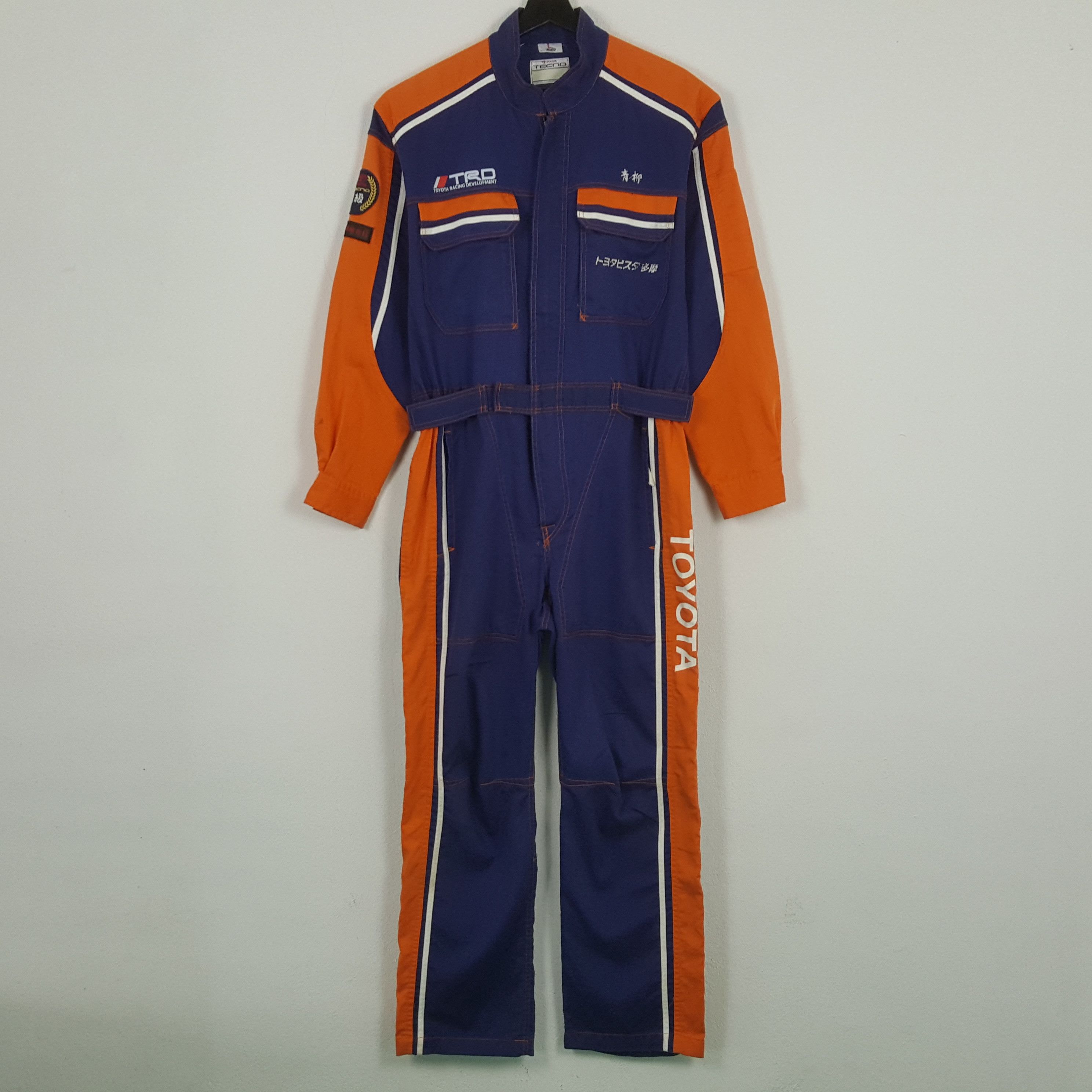 Vintage TRD Toyota Racing Motorsports Custom Art Coverall RR16 Size US M / EU 48-50 / 2 - 4 Thumbnail
