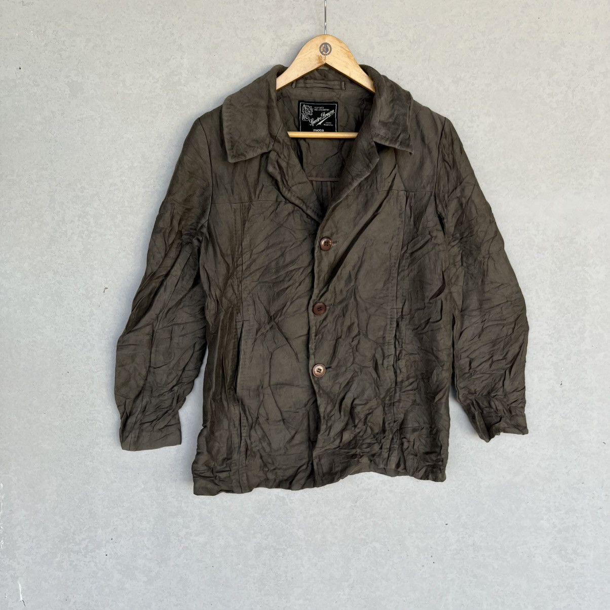 Other Vintage Zucca 90s Brown Lightweight Jacket Size M Size M / US 6-8 / IT 42-44 - 1 Thumbnail