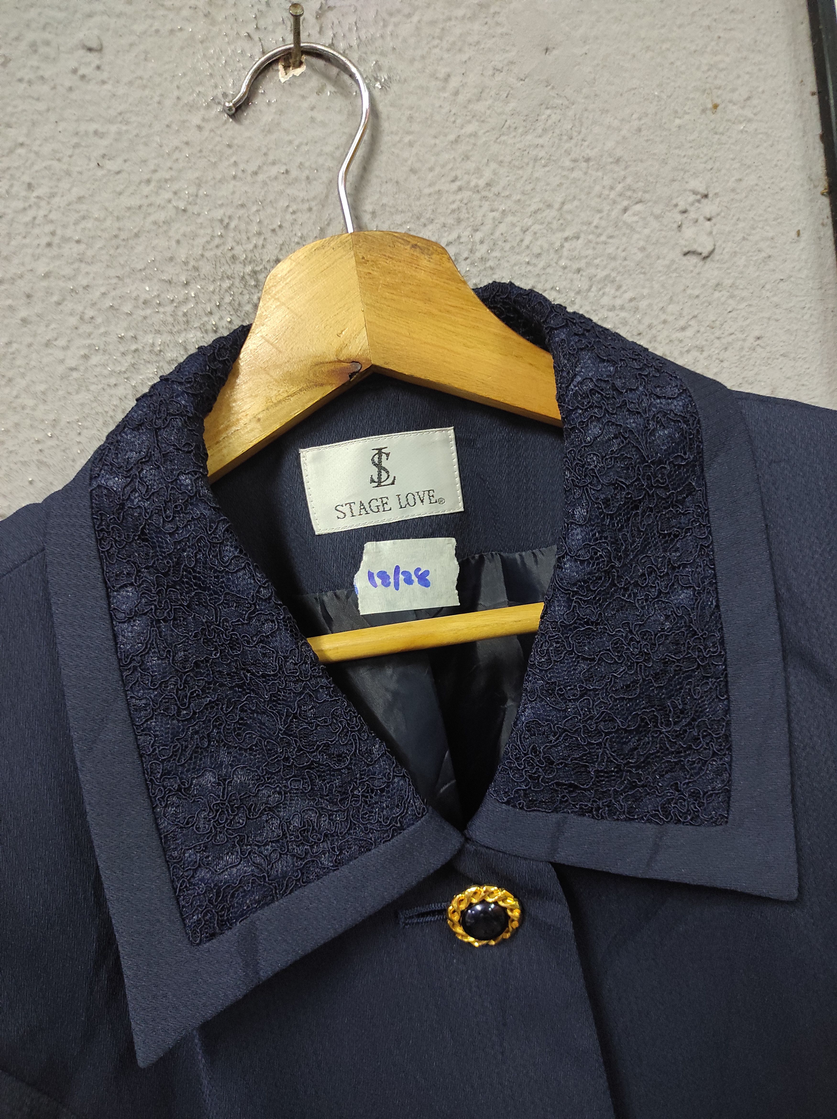 Japanese Brand STAGE LOVE COAT JACKET Size S / US 4 / IT 40 - 4 Thumbnail
