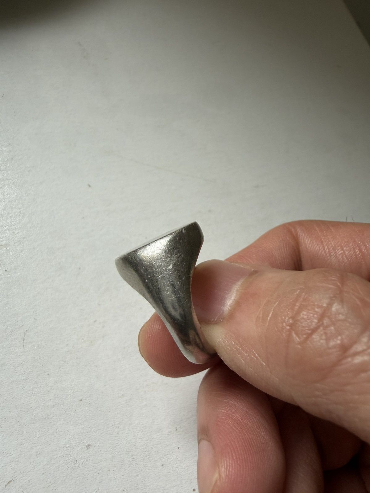 Maison Margiela Maison Margiela Chevalier/ Signet Ring size IT 5 Size ONE SIZE - 2 Thumbnail