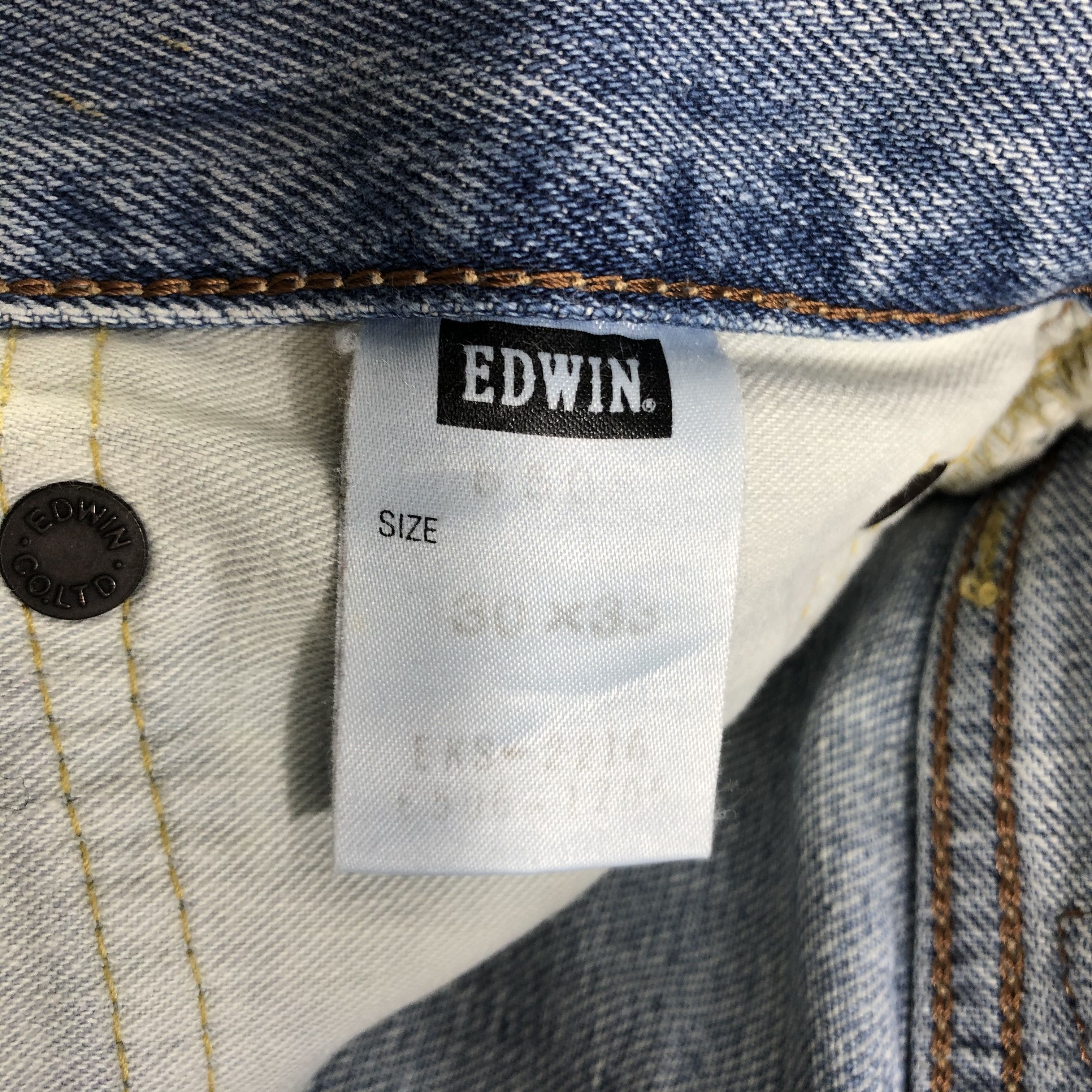 Edwin Vintage Light Wash Edwin 505 Selvedge Jeans-JM3570 Size US 31 - 8 Thumbnail