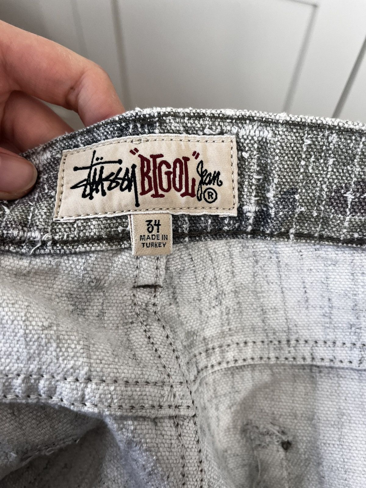 Stüssy Big Ol' Canvas Jean Needle Punch Pants