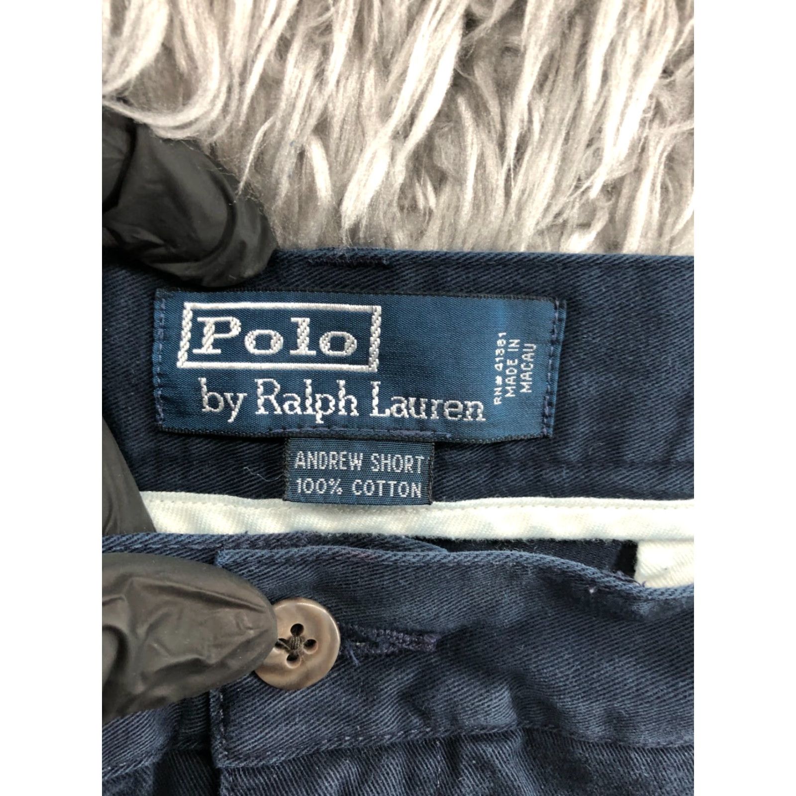 Ralph Lauren Ralph Lauren Polo Chino Shorts Mens 38 Mid Rise Dark Wash Blue Size US M / EU 48-50 / 2 - 6 Thumbnail