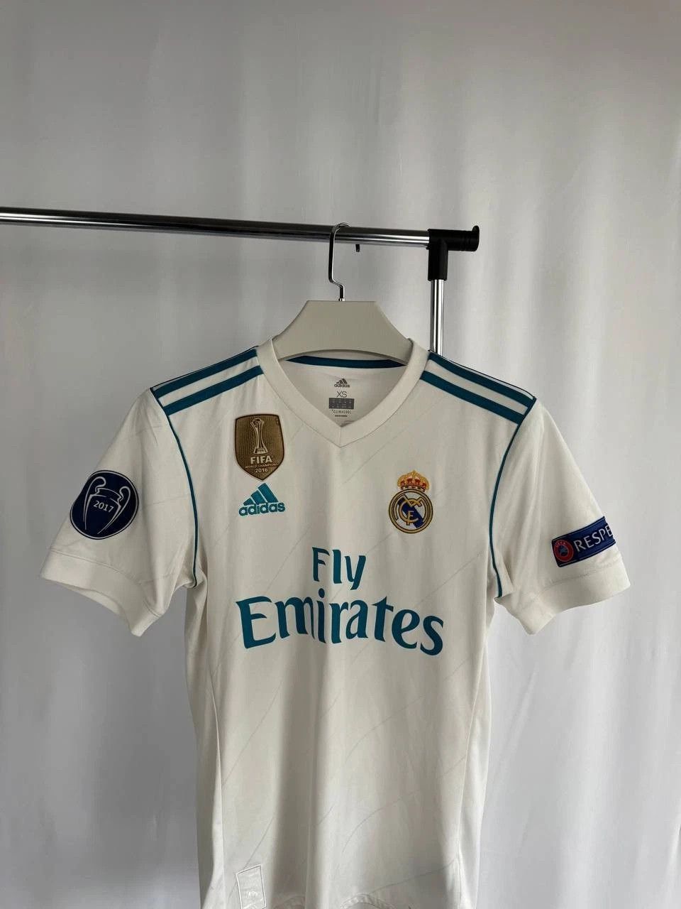 Adidas Real Madrid Home Jersey Final Champions League 2017-2018 Size US XS / EU 42 / 0 - 3 Thumbnail
