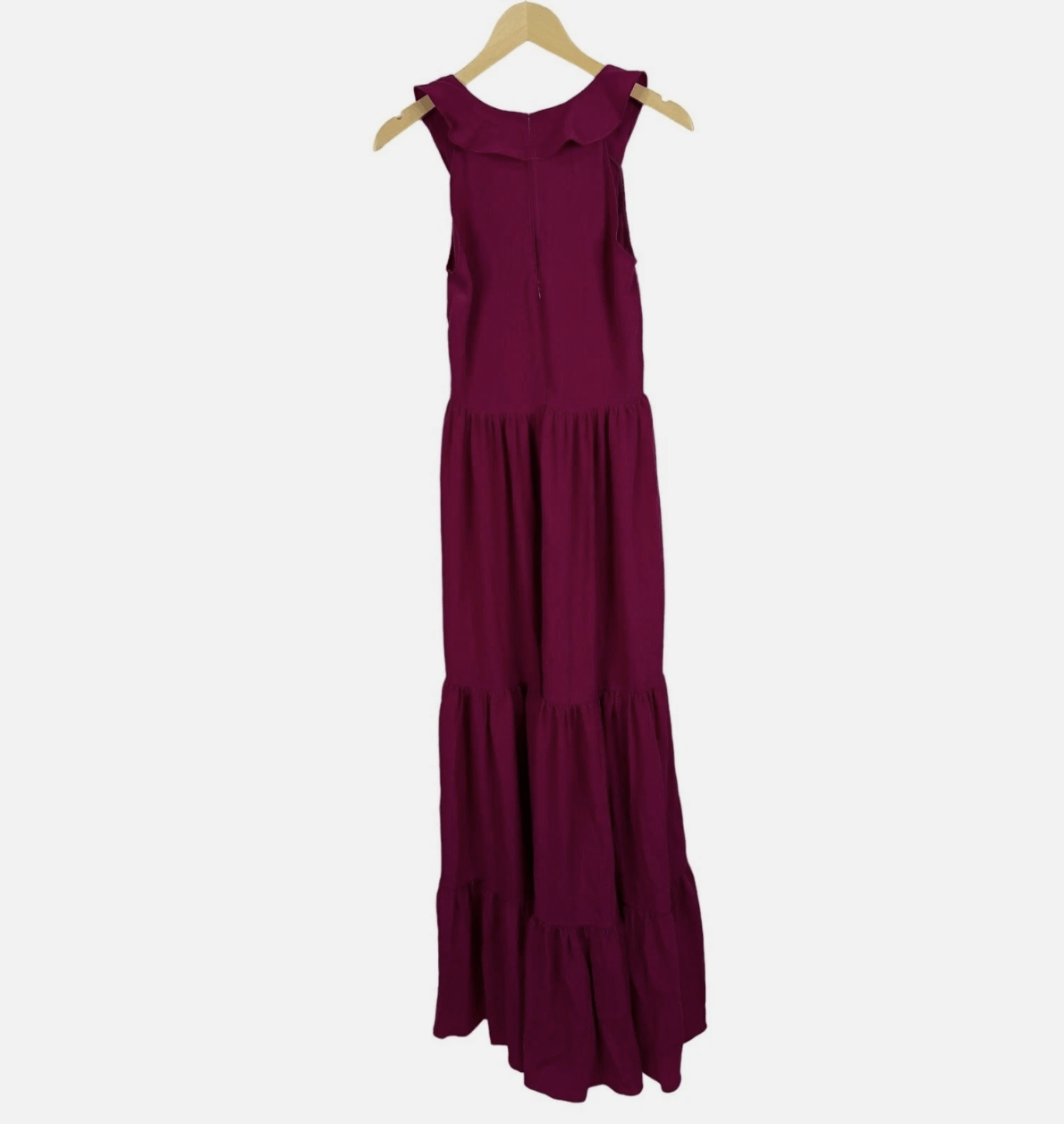 Other SALONI Suzi Berry Crinkle Crepe Lace Maxi Dress NWT Size M / US 6-8 / IT 42-44 - 5 Thumbnail