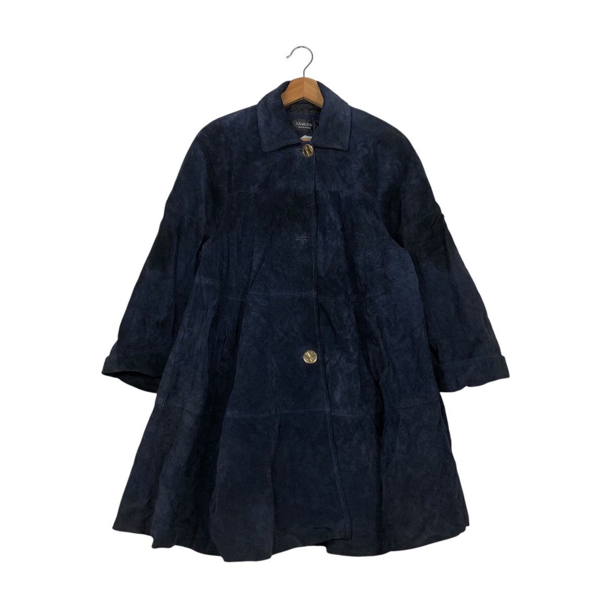 Designer × Japanese Brand 📌Vintage Long Jacket Marquis Made in Canada Genuine Leather Size US M / EU 48-50 / 2 - 2 Thumbnail
