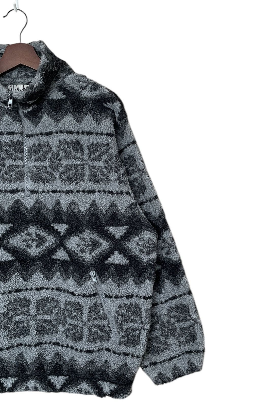 Naval Clothing Factory × Vintage Vintage Brand Flying Circus Navajo Fleece 1990s Size US M / EU 48-50 / 2 - 6 Thumbnail