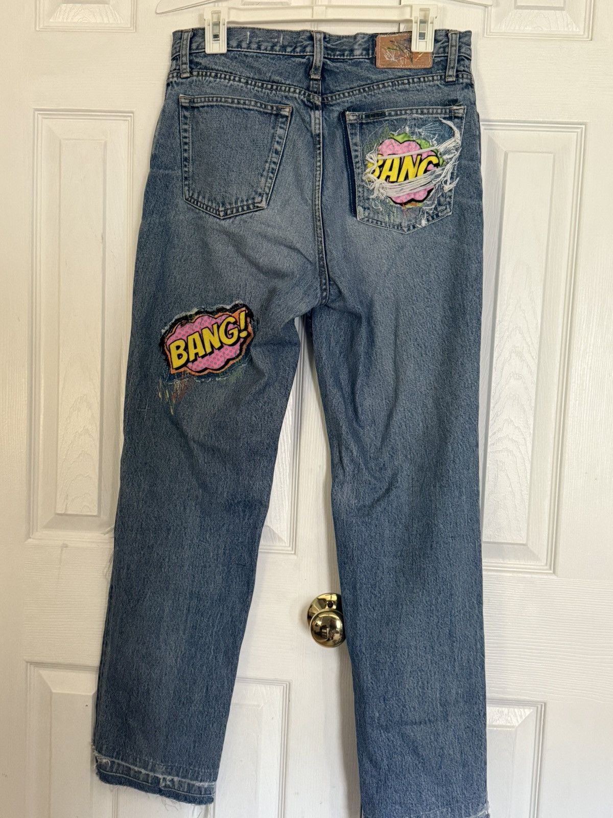 Other Comicon Denims Lucien Sagar Patch Jeans Size US 32 / EU 48 - 6 Thumbnail