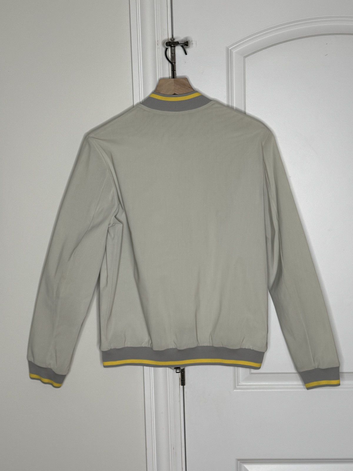 Jil Sander Jil Sander Gray & Yellow Lightweight Bomber Size US S / EU 44-46 / 1 - 2 Thumbnail