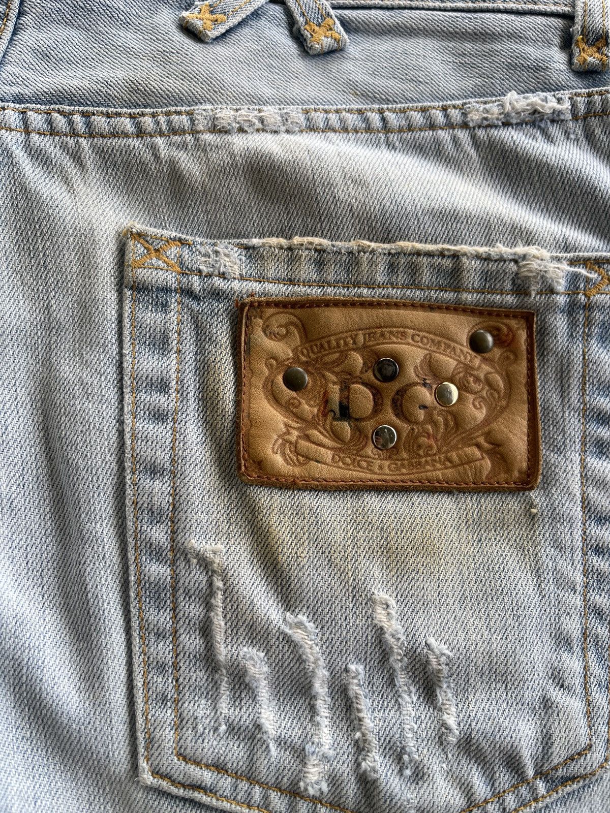 Dolce & Gabbana Dolce & Gabbana Ripped Distressed Denim Size US 30 / EU 46 - 13 Thumbnail