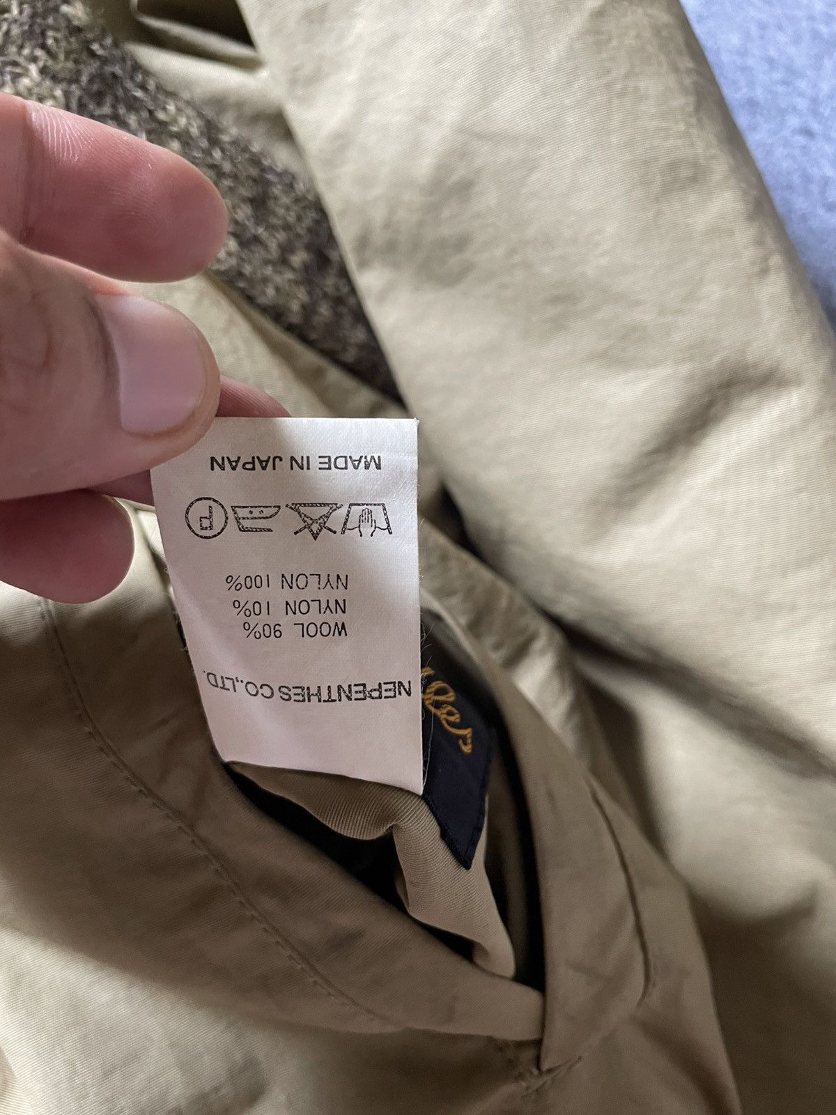 Needles Vintage Needles Reversible Wool/Nylon Zip Hoodie Jacket Size US XS / EU 42 / 0 - 8 Thumbnail