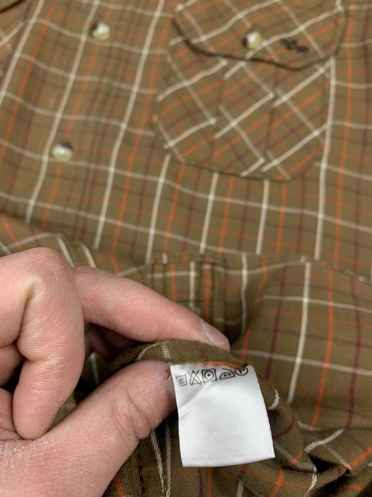 Alpha Industries Vintage Y2K Alpha Industries Patchwork Military Shirt Plaid Size US XXL / EU 58 / 5 - 16 Thumbnail