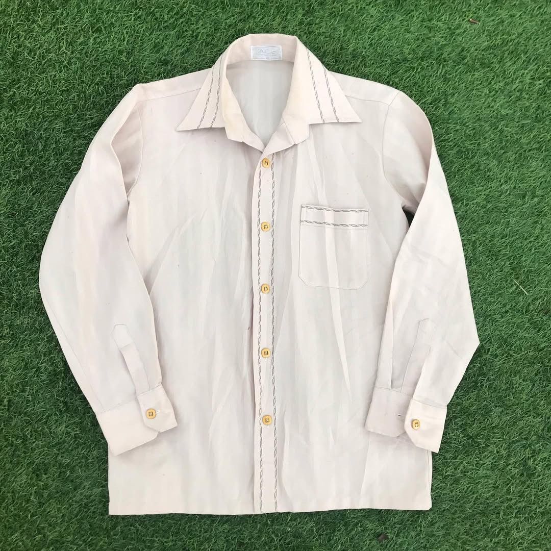 Vintage Vintage Tone Shirt Palcas 70s Dynamite Style maestro massi Size US L / EU 52-54 / 3 - 2 Thumbnail