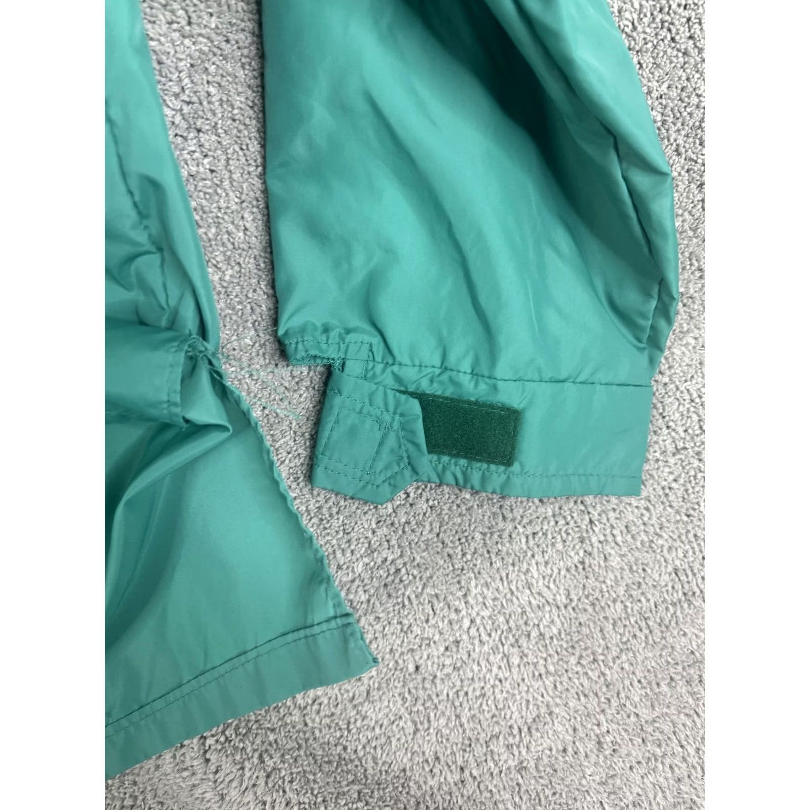 Vintage LL Bean Jacket Mens Large Green Pullover Windbreaker Half Zip Nylon Outdoor Size US XL / EU 56 / 4 - 3 Thumbnail