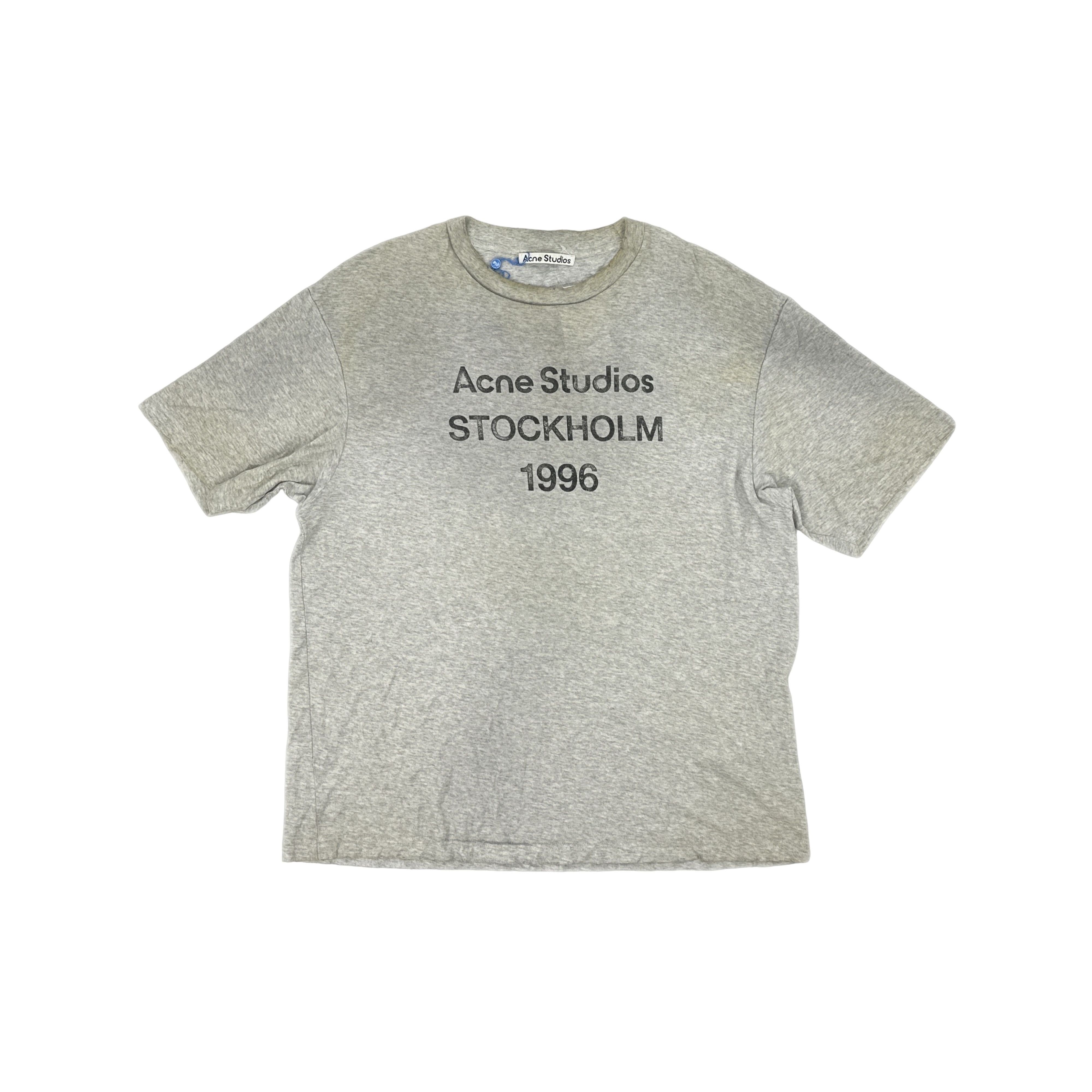Acne Studios Acne Studios Stockholm 1996 Logo T-Shirt M Size US M / EU 48-50 / 2 - 1 Thumbnail