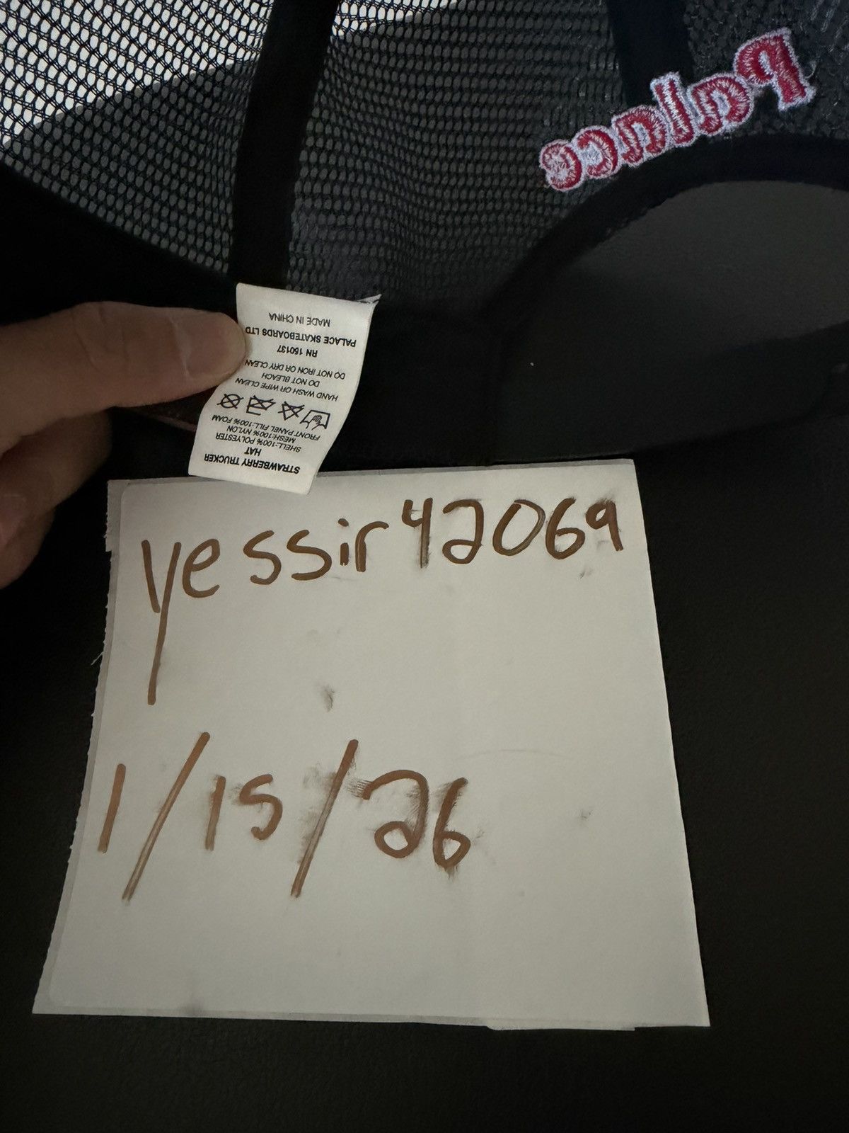 Palace Palace Strawberry Trucker Hat Size ONE SIZE - 5 Thumbnail