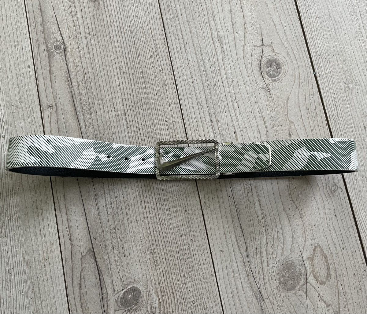 Nike Nike Golf - swoosh buckle leather belt Size ONE SIZE - 10 Thumbnail