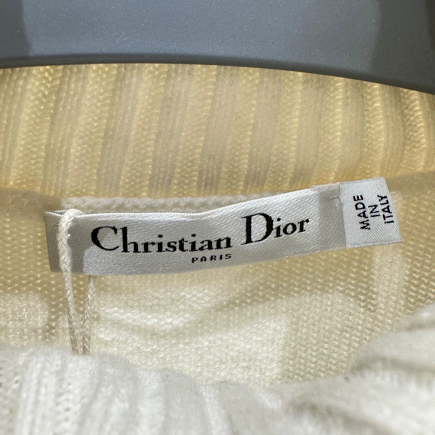 Christian Dior Monsieur Dior mar588 pentagram slogan logo wool sweater 42 Size M / US 6-8 / IT 42-44 - 3 Thumbnail