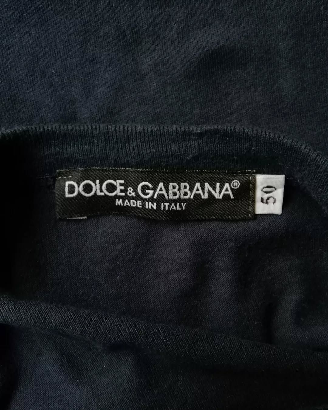 Dolce & Gabbana Dolce and Gabbana Embroidered Tees Size M / US 6-8 / IT 42-44 - 4 Thumbnail