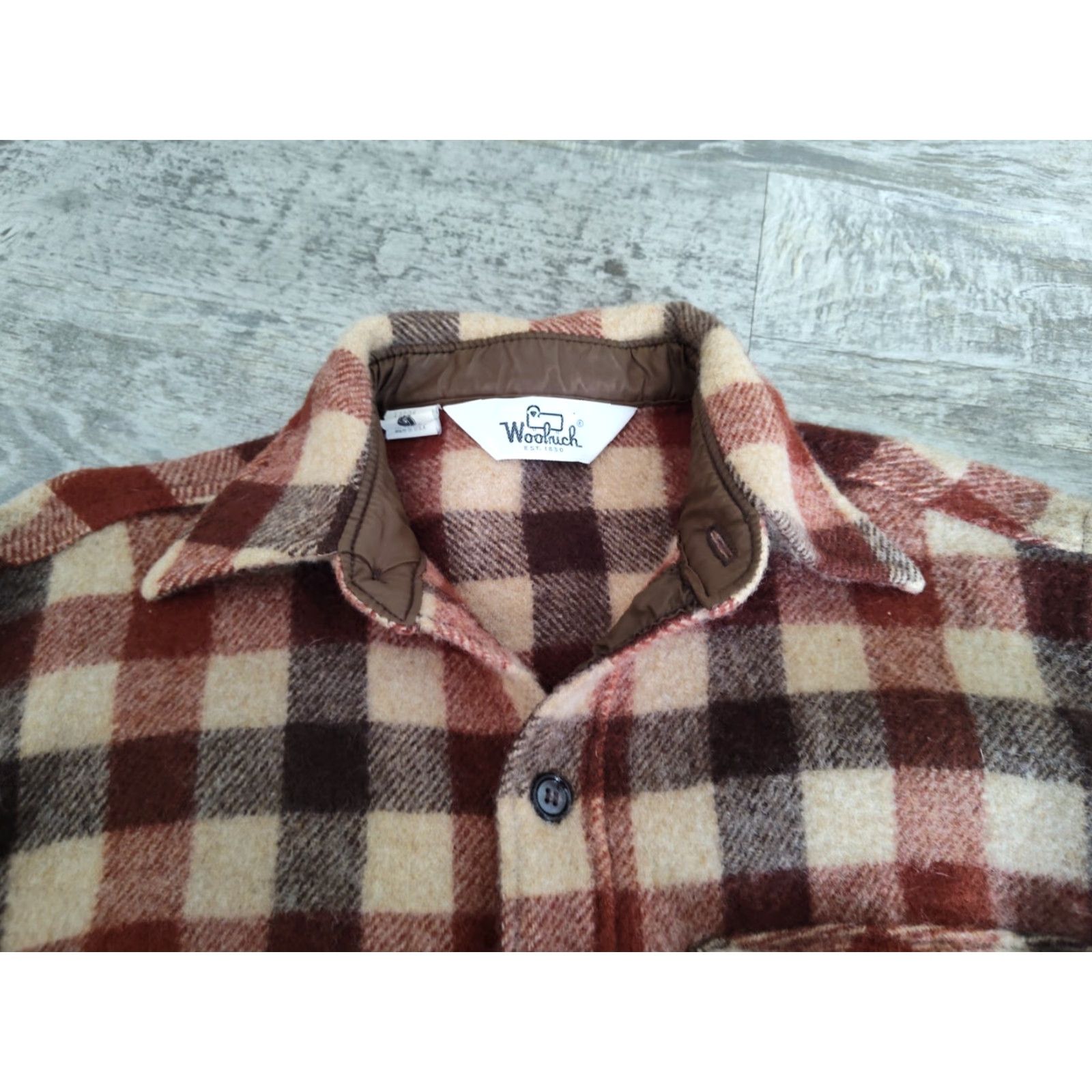 Vintage Vintage Woolrich Men’s Wool Flannel Shirt Sz M Long Sleeve Button Up Plaid Fall Winter Size US M / EU 48-50 / 2 - 3 Thumbnail