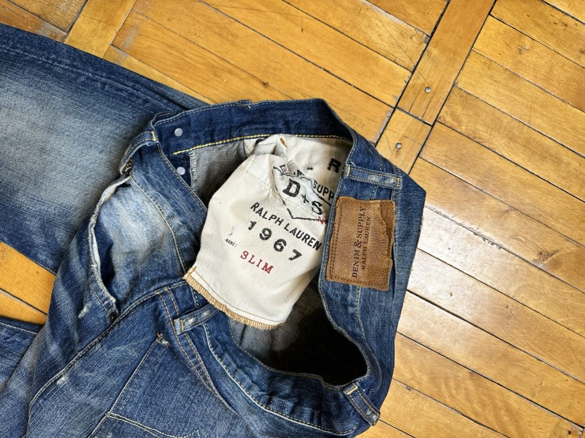 Denim & Supply Ralph Lauren 🔥 FW14 Denim Supply Ralph Lauren Distressed Denim Jeans Pant Size US 33 - 7 Thumbnail