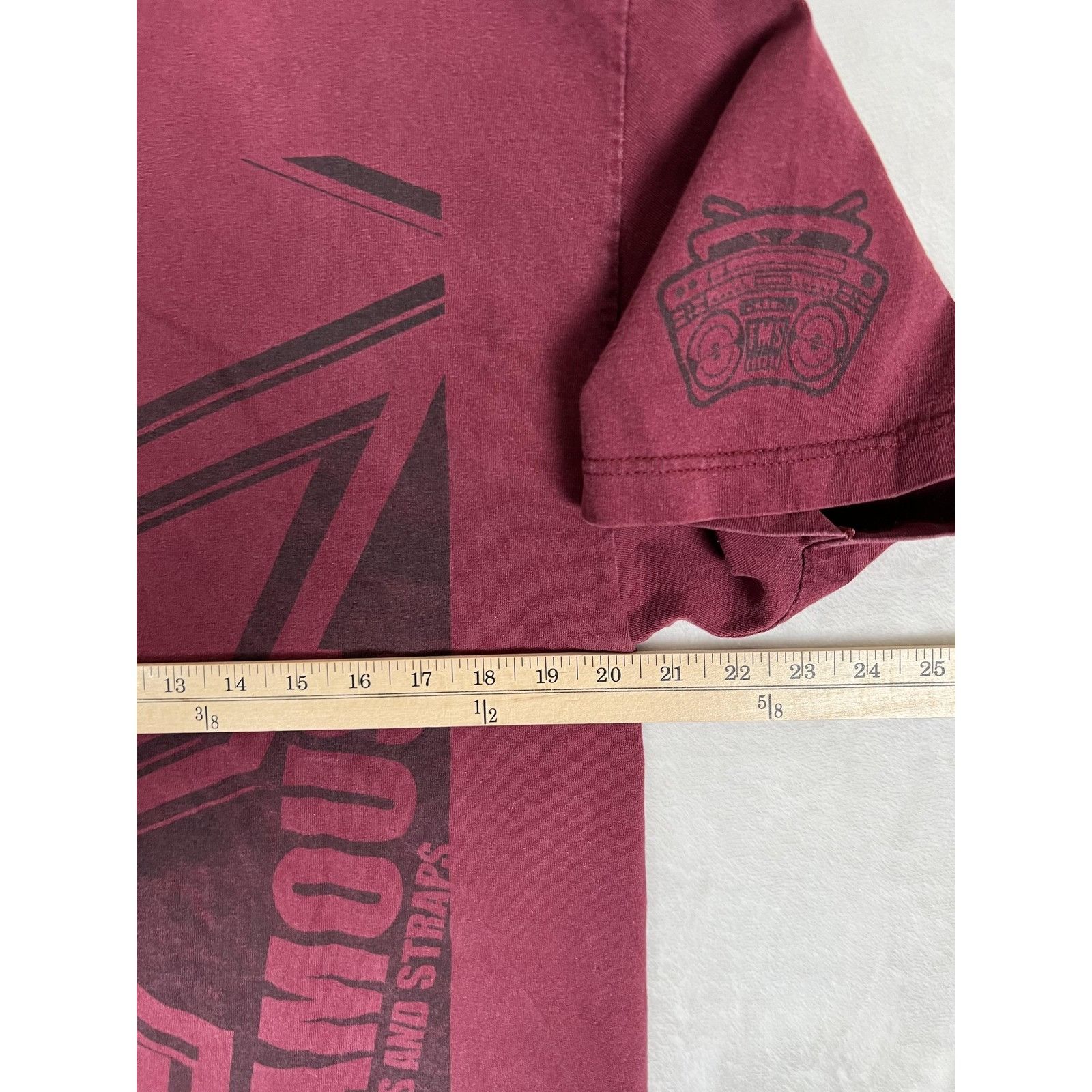 Famous Stars And Straps Vintage Famous Stars & Straps T-Shirt Mens Large Red Big F L Size US L / EU 52-54 / 3 - 8 Thumbnail