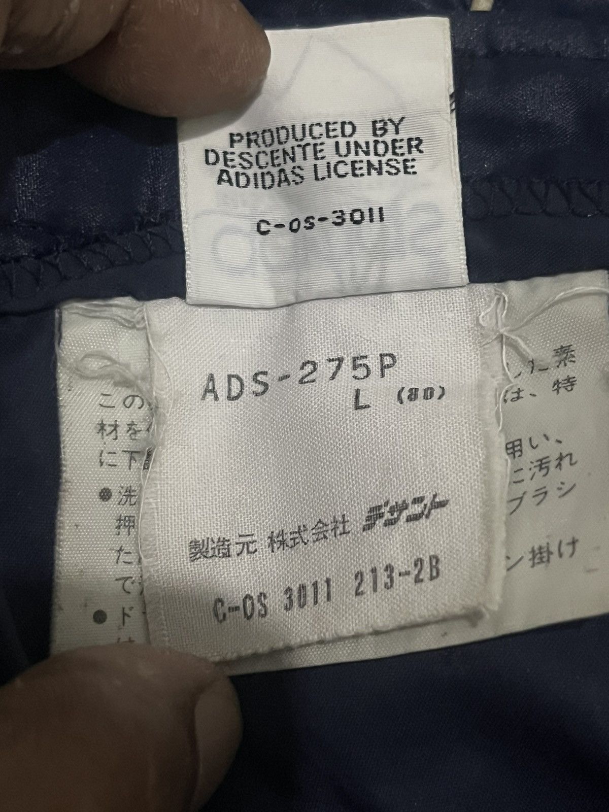 Adidas Vintage 80s Adidas Descente Track Pants Size US 30 / EU 46 - 11 Thumbnail