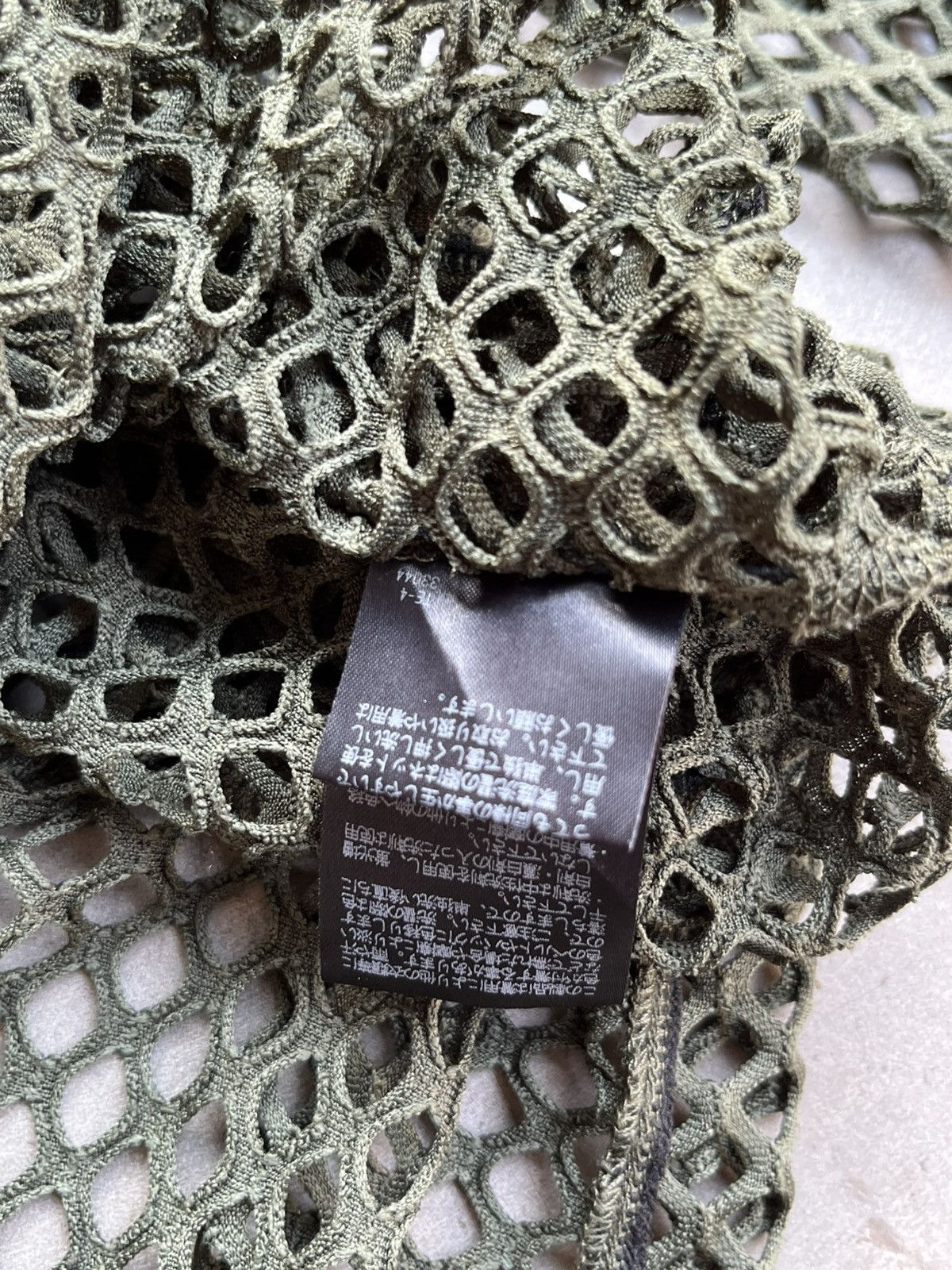 Japanese Brand RNA INSPIRED PUNK NET SHIRT LONG SLEEVE Size US L / EU 52-54 / 3 - 7 Thumbnail