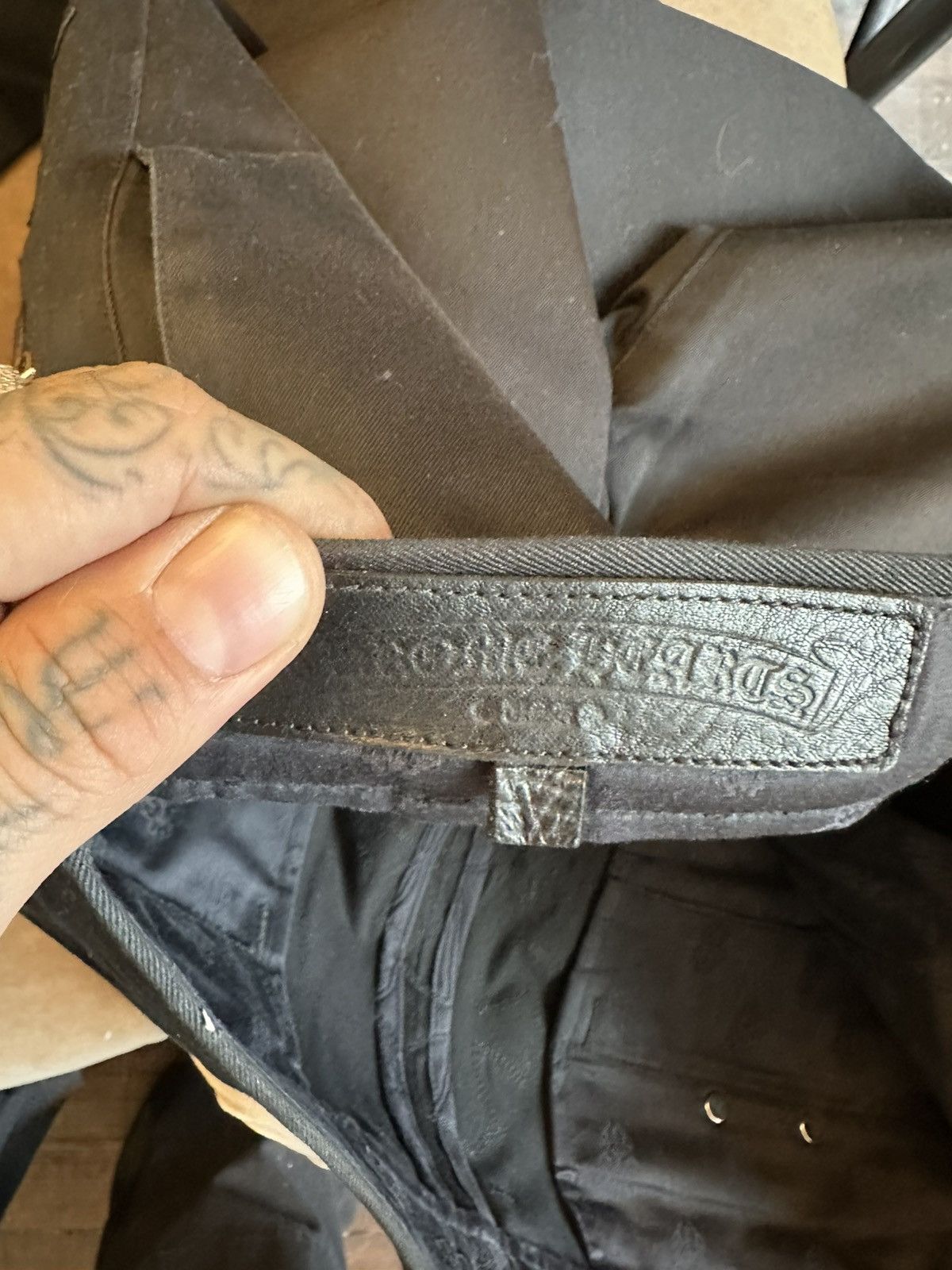 Chrome Hearts Chrome Hearts CROSS patch flooded jeans Size US 34 / EU 50 - 10 Thumbnail