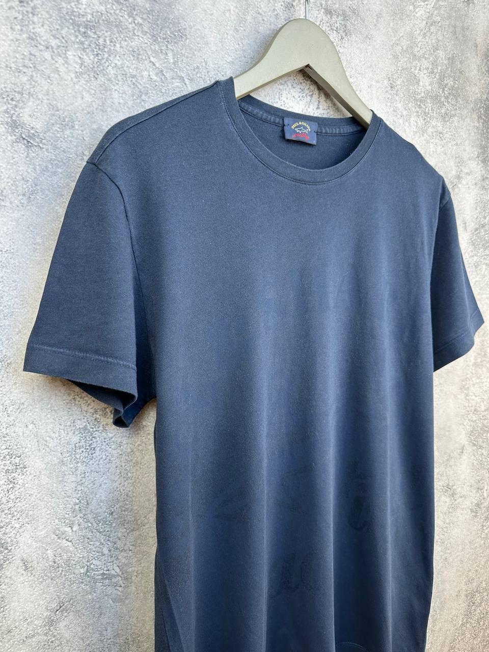 Paul & Shark Paul & Shark T-Shirt Navy All Over Print Made In Italy SS Size US L / EU 52-54 / 3 - 3 Thumbnail