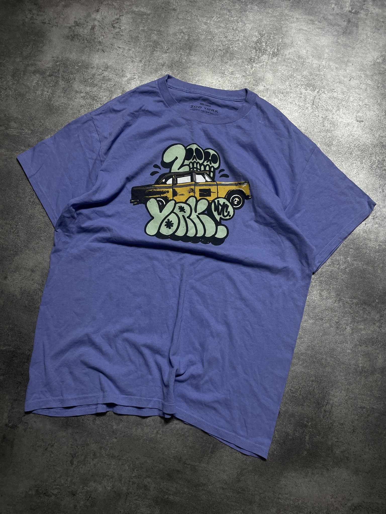 Zoo York Vintage 90's Zoo York Skull & bones logo T-shirt