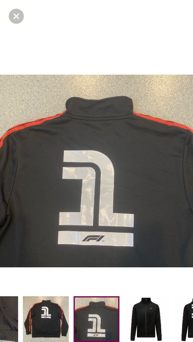 Formula 1 Formula 1 F1 Men’s Track Jacket Size XL Size US XL / EU 56 / 4 - 8 Thumbnail