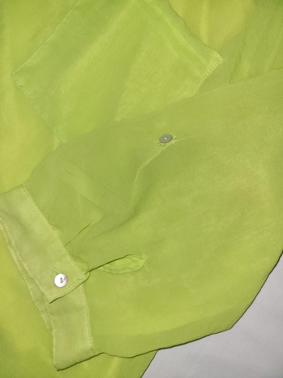Apt. 9 Apt.9 women's XL yellow cami w/ 3/4 sleeve sheer blouse Size XL / US 12-14 / IT 48-50 - 8 Thumbnail