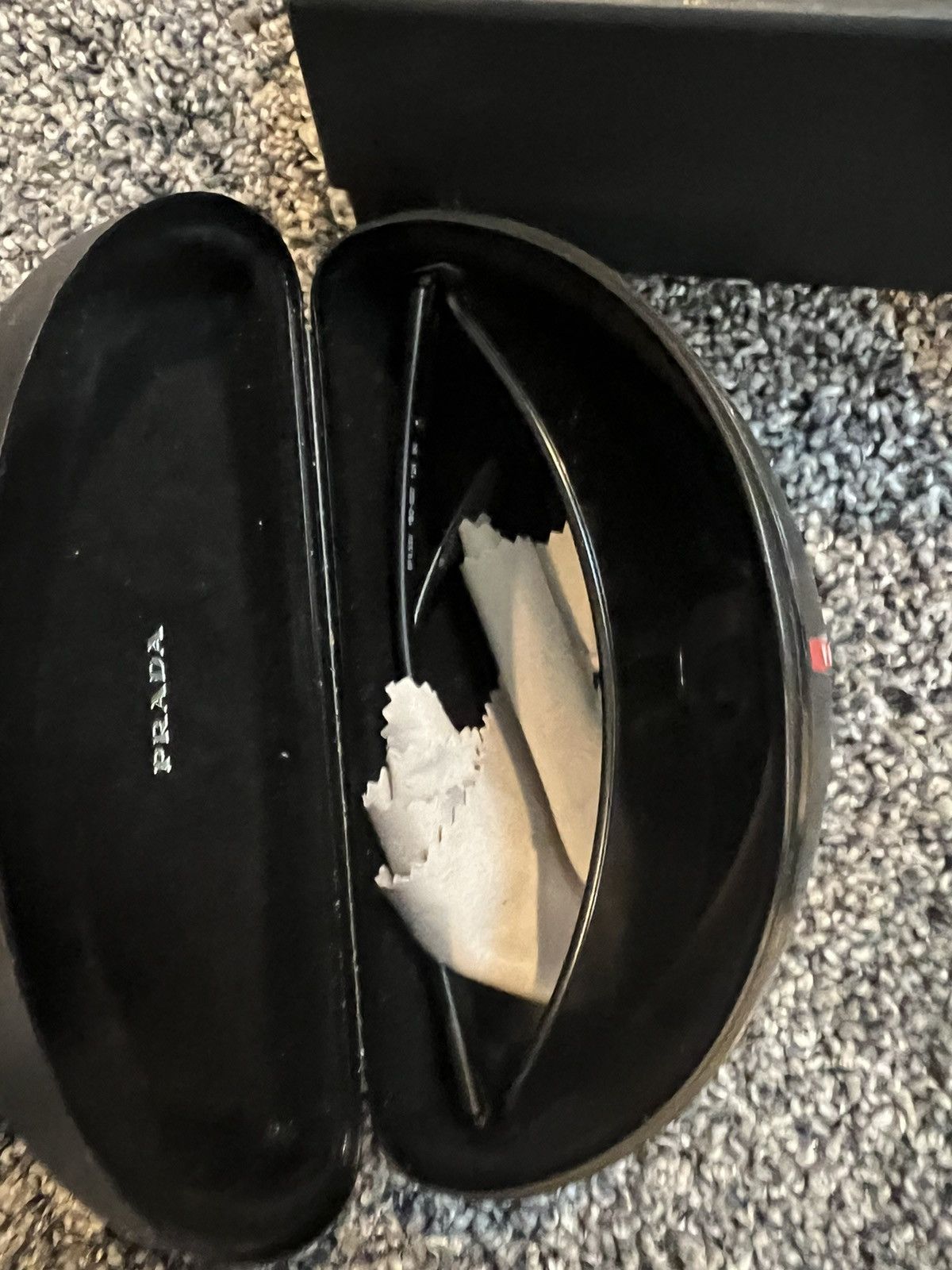 Prada Prada Shield Glasses Size ONE SIZE - 3 Thumbnail