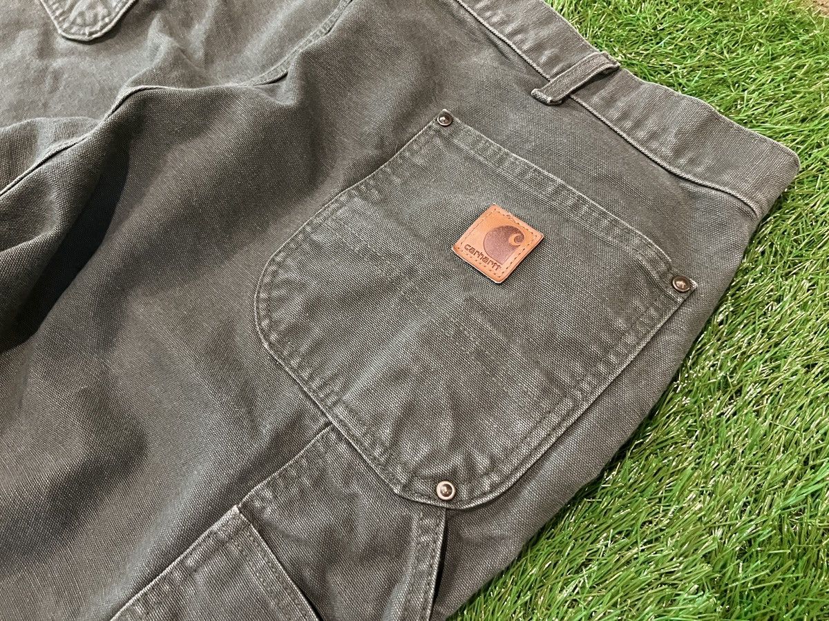 Carhartt CARHARTT B136-MOS LOOSE ORIGINAL FIT DOUBLE KNEE FADED PANTS Size US 42 / EU 58 - 8 Thumbnail