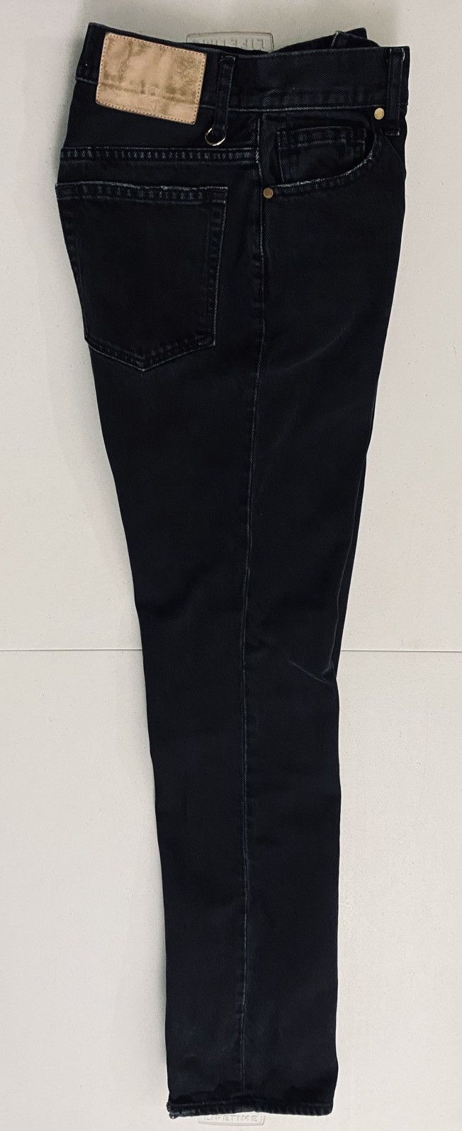 Ulla Johnson Ulla Johnson Black Smoke Wash Agnes Jeans Made in USA 25 VGC Size 25" / US 0 / IT 36 - 17 Thumbnail