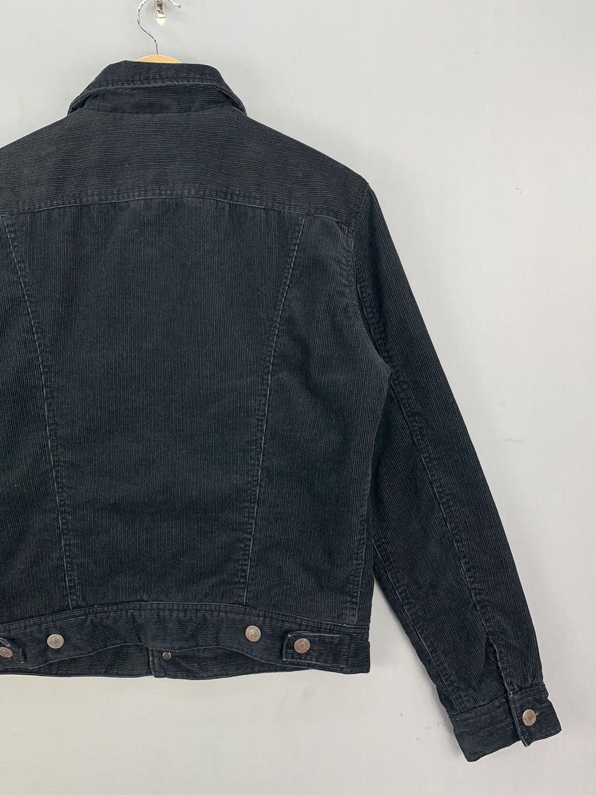 Uniqlo Y2K Uniqlo Corduroy Trucker Jacket Size US S / EU 44-46 / 1 - 10 Thumbnail