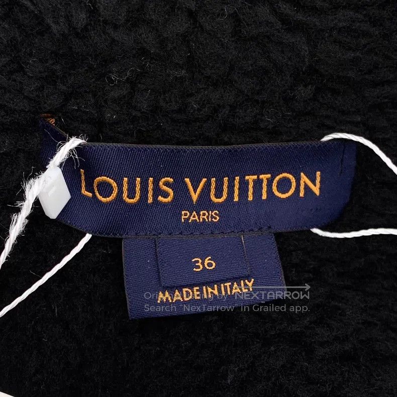 Louis Vuitton Louis Vuitton Black Fur Collar Cow Leather Waist Jacket Size XS / US 0-2 / IT 36-38 - 5 Thumbnail
