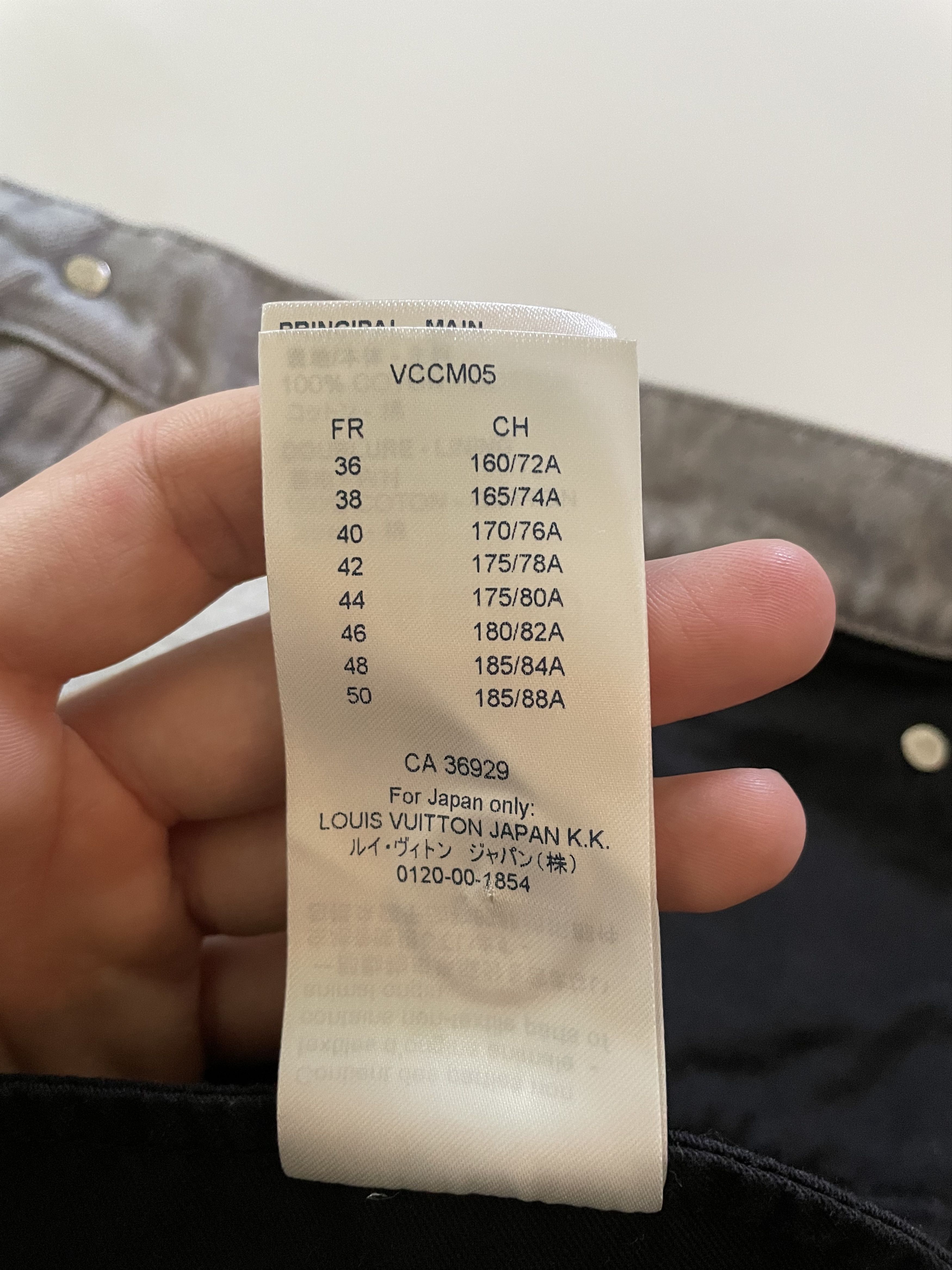 Louis Vuitton Virgil Abloh Era Slim Denim Size US 32 / EU 48 - 11 Thumbnail