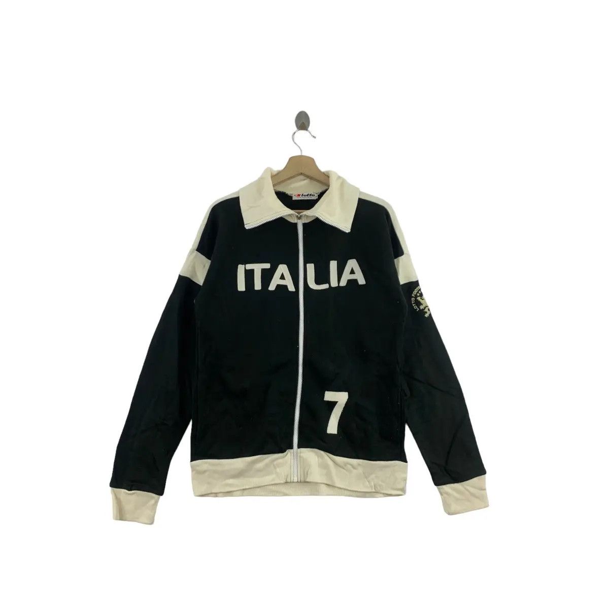 Vintage Vintage LOTTO ITALIA FOOTBALL Italy No 7 Baggio Jacket Size US M / EU 48-50 / 2 - 1 Thumbnail