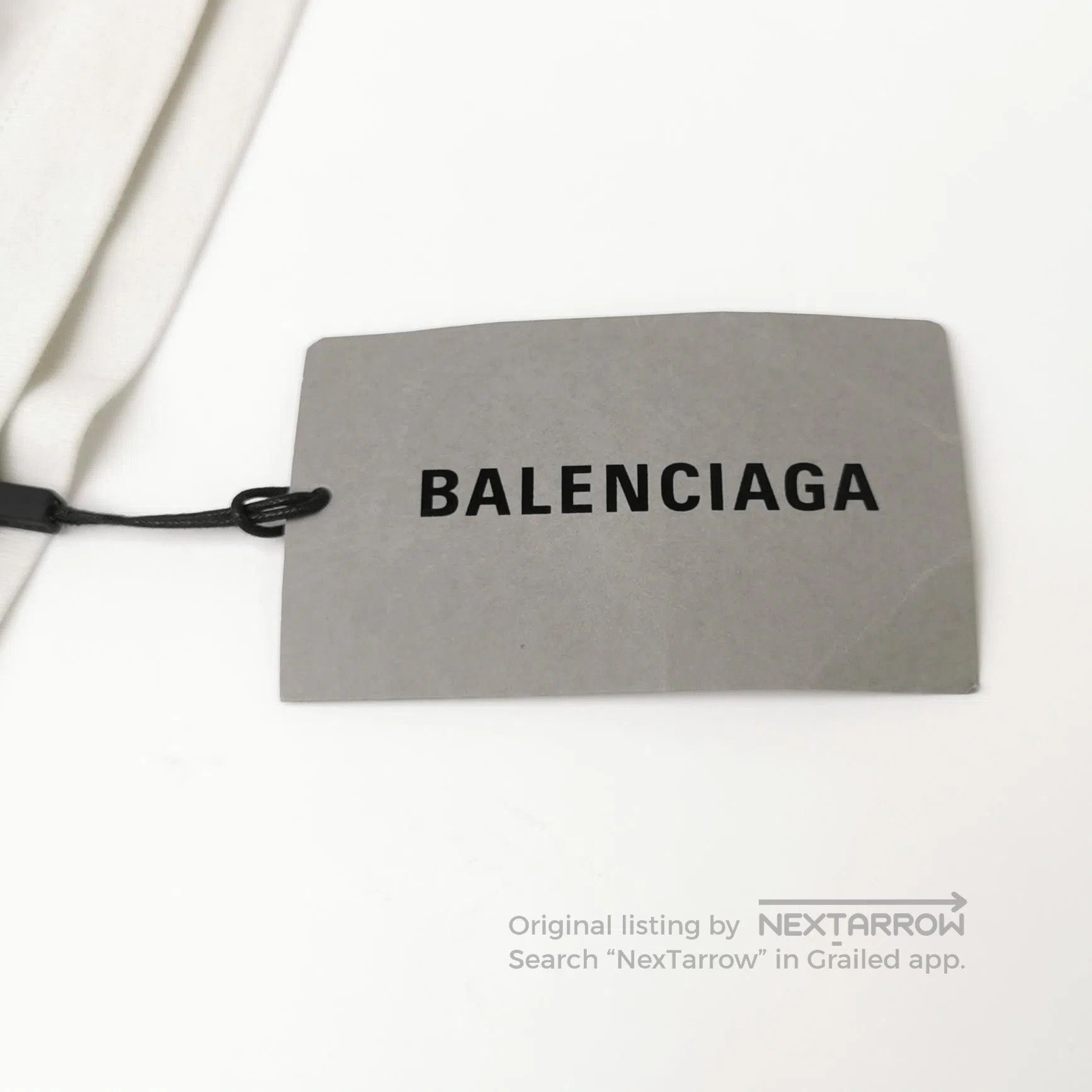 Balenciaga Balenciaga Cotton Logo Hoodie Long Sleeve M. Size US M / EU 48-50 / 2 - 1 Thumbnail