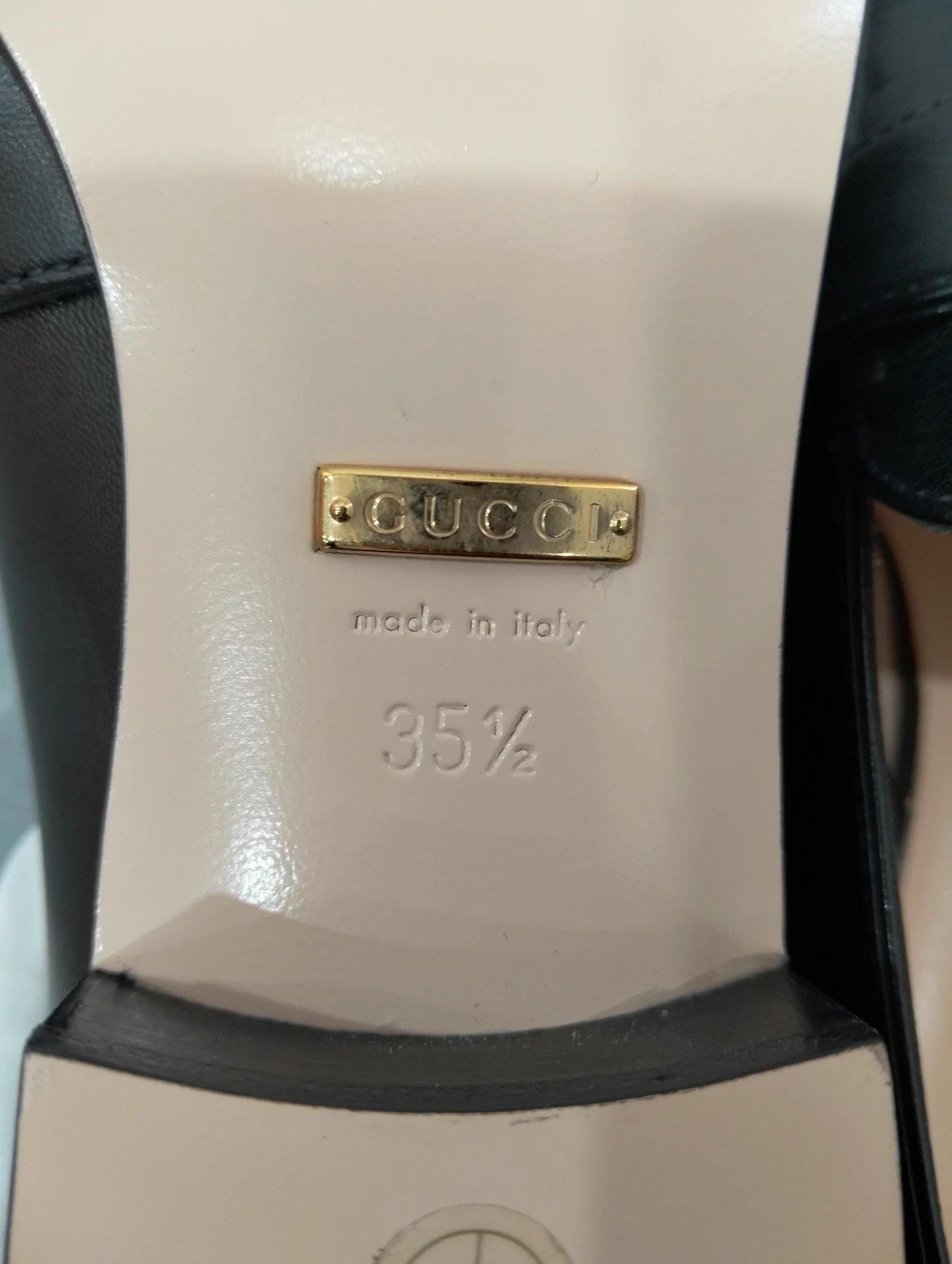 Gucci GUCCI Horsebit Square-toe Women's Casual Loafers 35.5 Size US 5 / IT 35 - 8 Thumbnail